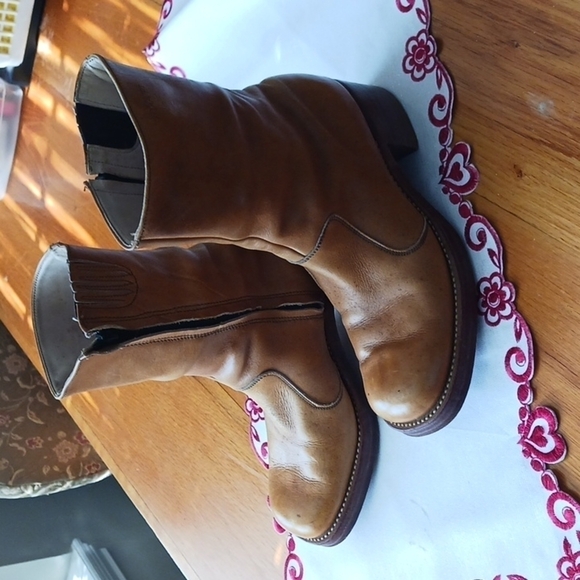 Vintage The Florshein Shoe Leather Boots - Picture 12 of 12